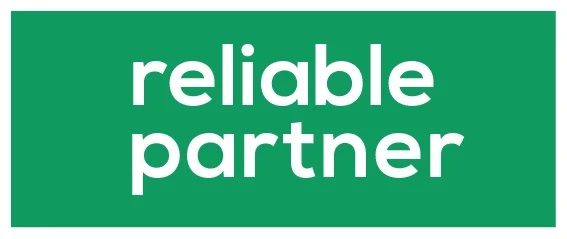 reliable partner logo green